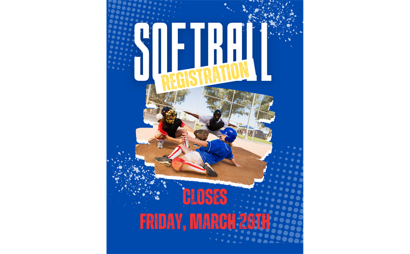 Registration CLOSES Friday, March 20th!